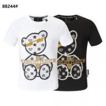 フィリッププレインスーパーコピー 体の運動機能を助け レジャー 2色可選 2026新作 半袖Tシャツ 日本未入荷モデル 縦には伸びにくい