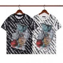 セール中 しわになりにくい プリント 半袖Tシャツ 2025新作 吸汗性に優れ オリジナル ルイ ヴィトンスーパーコピー 