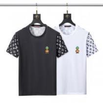 2色可選 レジャー 半袖Tシャツ カジュアル 消臭抗菌効果がある 通気性に優れた ルイ ヴィトンスーパーコピー 激安 2025新作