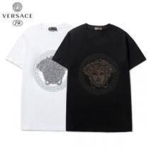 レジャー 細身のシルエット 超目玉 ヴェルサーチスーパーコピー 2色可選 Tシャツ 2026新作 風合いが出る