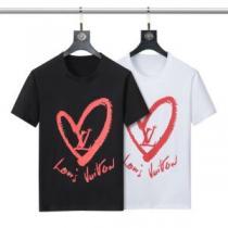 2026新作 高級感ある レジャー 半袖Tシャツ 高品質 シンプル 2色可選 自然な肌触り ルイ ヴィトン偽物ブランド