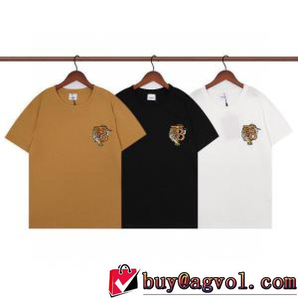 ブランド 偽物 通販 BURBERRY バーバリー 半袖Tシャツスーパーコピー 激安 2025新品ブランドスーパーコピー特別人気感謝SALE