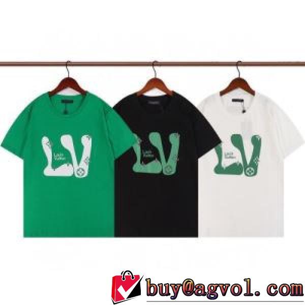  大好評スーパーコピー 激安ルイ ヴィトン LOUIS VUITTON ブランド コピー半袖Tシャツ2026春夏季超人気