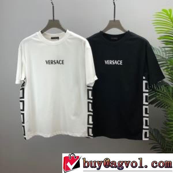 ブランド コピーヴェルサーチブランド 偽物 通販 2026春夏季超人気 VERSACE ブランド コピー半袖Tシャツ