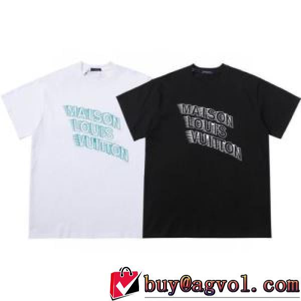 ルイヴィトン ブランド 偽物 通販 新作の人気商品 半袖Tシャツ 2026春夏 入手困難！ルイ ヴィトン LOUIS VUITTON クールビズ 男女兼用 2色可選