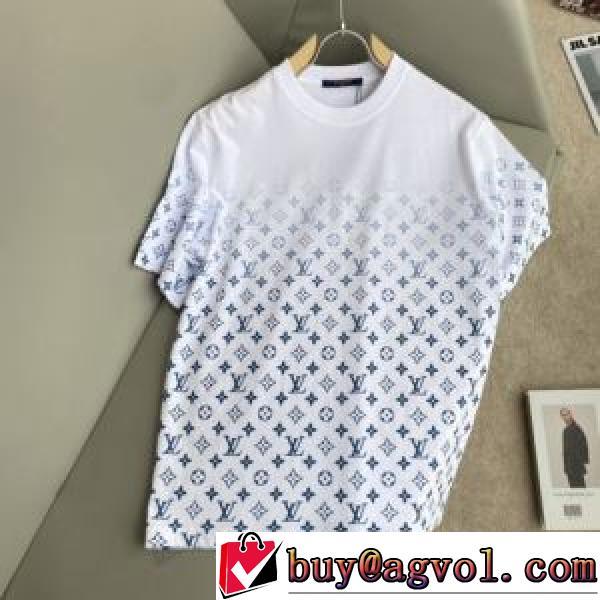 SALE!今季半袖Tシャツ人気定番2025ルイ ヴィトンスーパーコピー 2色可選 LOUIS VUITTONコピーブランド