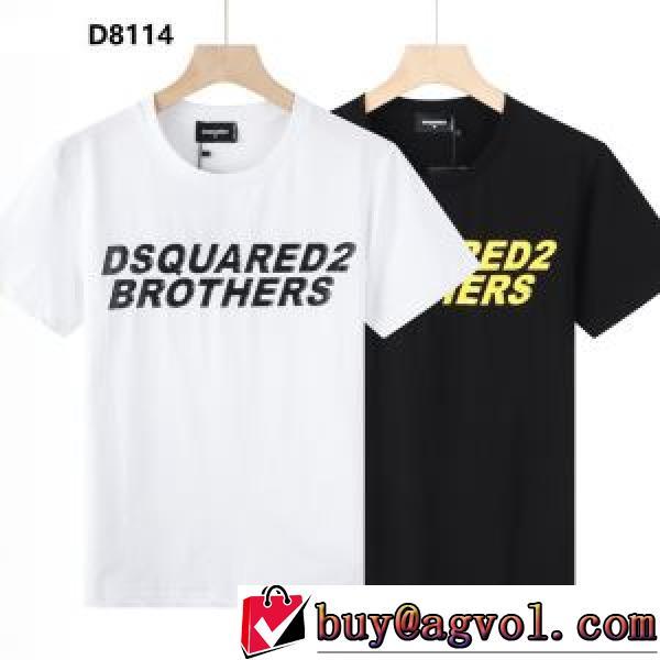 人気定番2026 DSQUARED2ブランド コピー カジュアルに着こなせるデザイン半袖Tシャツディースクエアード偽物ブランド