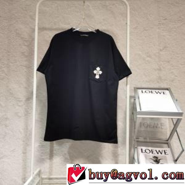2026最新入荷 クロムハーツスーパーコピー 半袖Tシャツ 優しいフィット感 スーパーコピー 激安