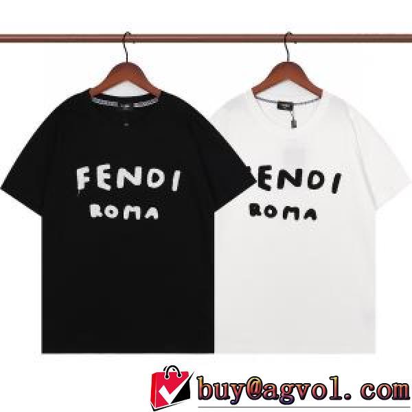 2026春夏季超人気 FENDIコピーカジュアルに着こなせるデザイン  半袖Tシャツ フェンディコピー ブランド