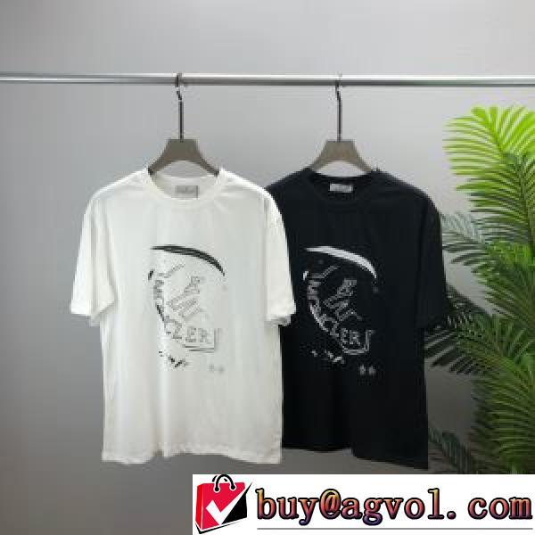  2025最新入荷 MONCLERスーパーコピー 激安 海外セレブ定番愛用 2色可選半袖Tシャツモンクレールスーパーコピー