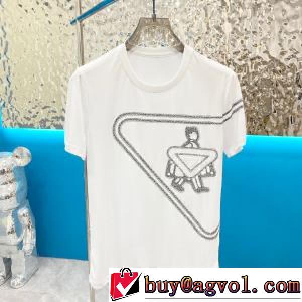 2026最新入荷 干しやすいプラダスーパーコピー 激安 半袖TシャツPRADAスーパーコピー夏ファッションのマストアイテム