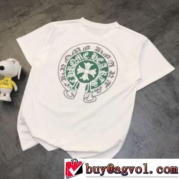 吸汗速乾 2026最新入荷クロムハーツスーパーコピー半袖Tシャツ配色切替CHROME HEARTSスーパーコピー ブランド