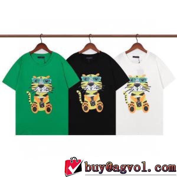  2025春夏季超人気頑丈な素材 LOUIS VUITTONコピーブランド 半袖Tシャツ 優しいフィット感 ルイ ヴィトンスーパーコピー