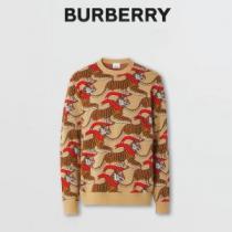 上質 大人気！ BURBERRY ブランド コピー 2026新品 バーバリー 厚手ニット プルオーバー ニットトップス 