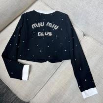 ミュウミュウブランド コピー 2026新品 MIUMIU レディースジャケット 2色可選 最安値に挑戦ブランドスーパーコピー 
