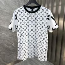ルイ ヴィトン偽物ブランド 爆買い2026 半袖Tシャツ 乾きやすい LOUIS VUITTONブランドスーパーコピーコーデに合わせ 