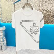 2026最新入荷 干しやすいプラダスーパーコピー 激安 半袖TシャツPRADAスーパーコピー夏ファッションのマストアイテム