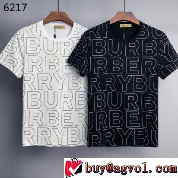 高級感を備えているBURBERRYコピーブランド 2026年春夏新作バーバリー偽物ブランド 半袖Tシャツ 最旬アイテム