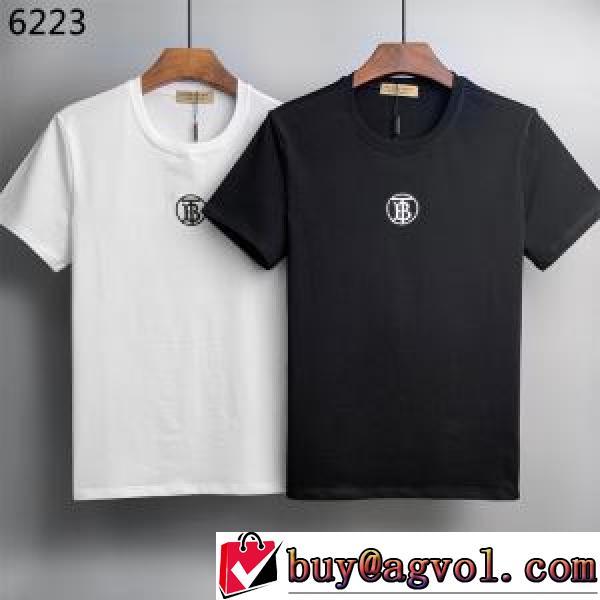 爆買い2026 これからの季節に大活躍間違いなし☆★バーバリースーパーコピー 激安 半袖Tシャツ お買い得品質保証BURBERRYコピー