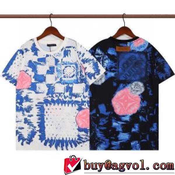 2025春夏季超人気 LOUIS VUITTONブランドコピー人気が爆発  半袖Tシャツ 2色可選ルイ ヴィトンブランドスーパーコピー