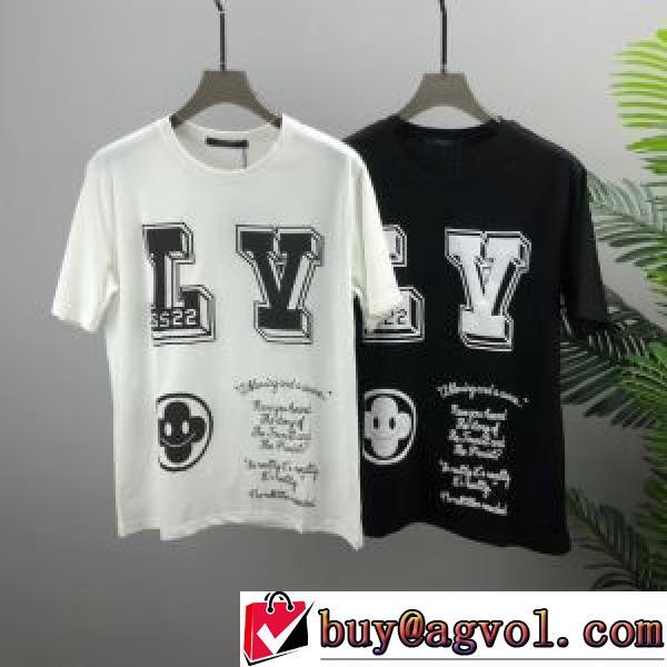 爆発的通販 2026最新入荷ルイ ヴィトンコピー ブランド 半袖Tシャツ LOUIS VUITTONブランドスーパーコピー