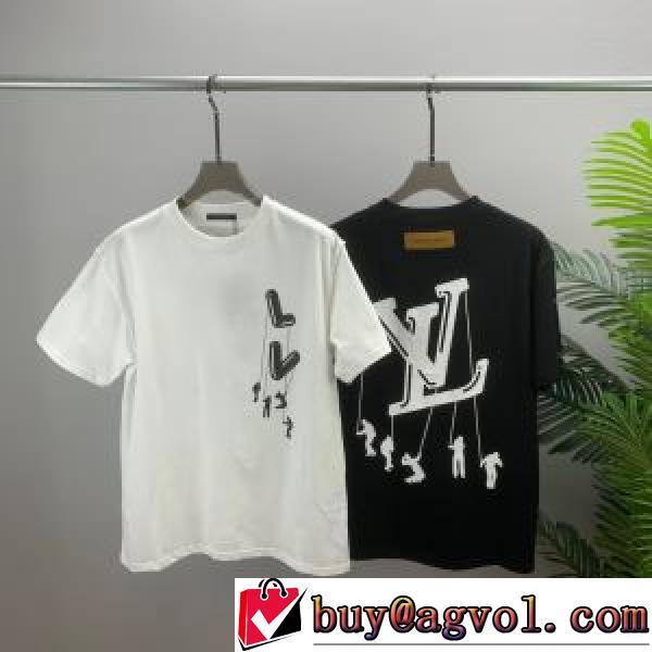 ルイ ヴィトンスーパーコピー 激安 カジュアルに着こなせるデザイン人気定番2026 半袖TシャツLOUIS VUITTONブランドスーパーコピー