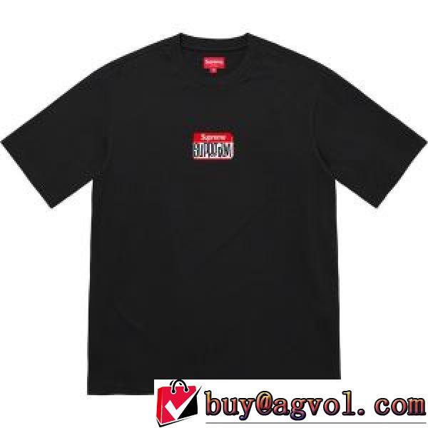 SUPREMEブランド コピー2026春夏季超人気 Supreme Gonz Nametag SS Top シュプリームコピー 半袖Tシャツ高級感演出