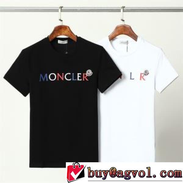 モデル大絶賛♪ 2色可選 半袖Tシャツ 着心地満点 2026春夏 通気性に優れた モンクレールスーパーコピー 激安