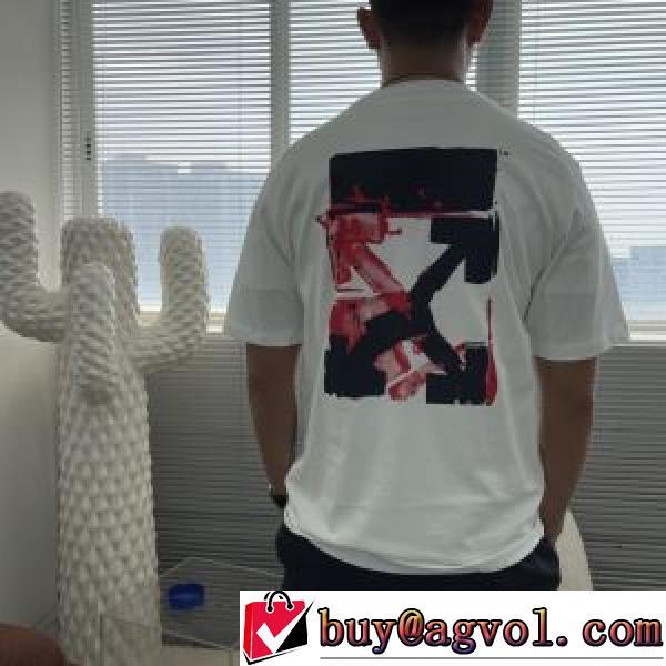 大人気再登場 2色可選 OFF-WHITE オフホワイトスーパーコピー お洒落に魅せる 着回し度抜群 2026新作 半袖Tシャツ