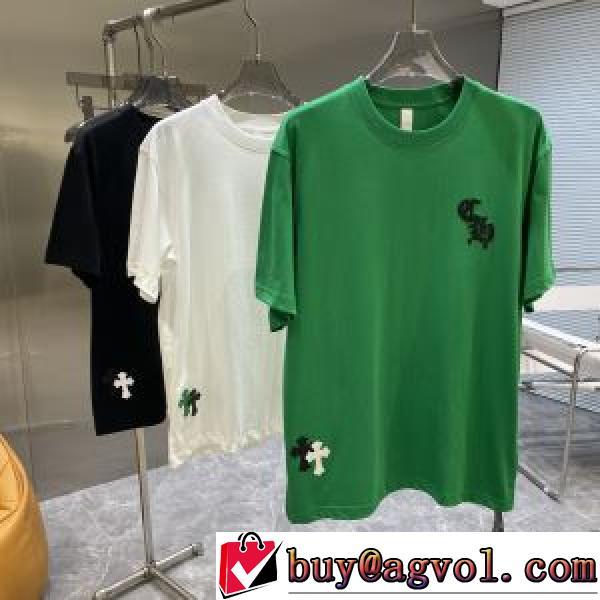 デザイン性の高い 高品質 今からの季節にピッタリ！ 半袖Tシャツ クロムハーツスーパーコピー 激安 4色可選 2026春夏