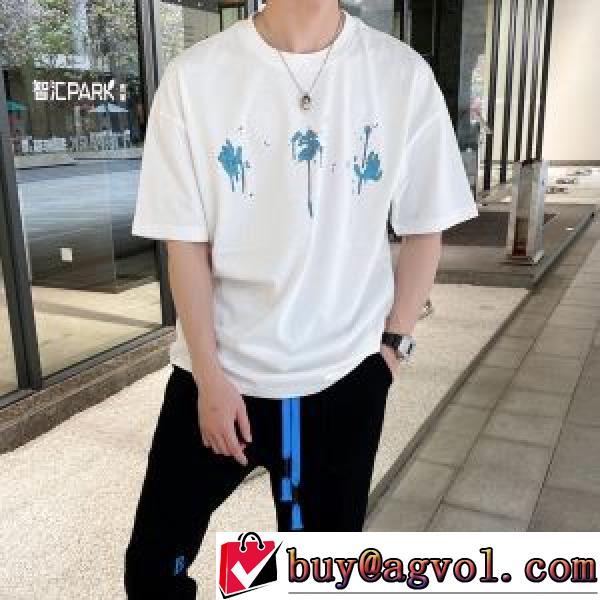 半袖Tシャツ ファション性の高い 通気性に優れた 2色可選 2026春夏 吸汗性に優れ OFF-WHITE オフホワイトコピーブランド