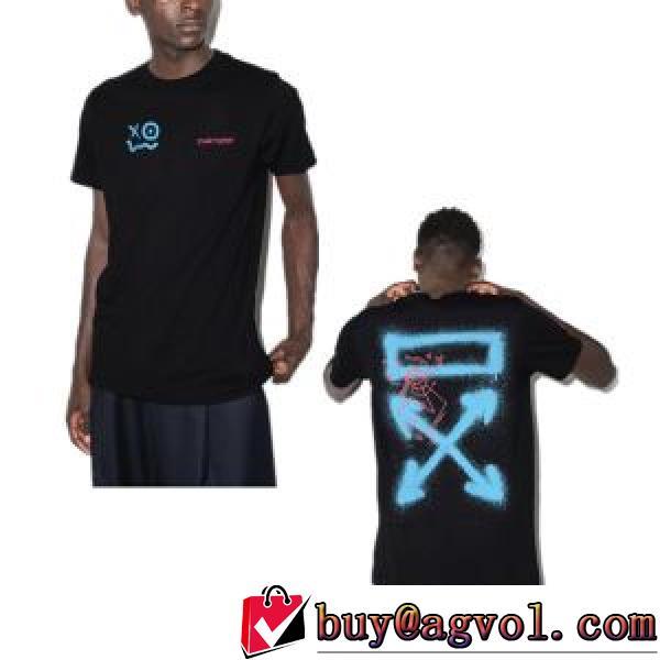 OFF-WHITE オフホワイトコピーブランド 通気性に優れた 半袖Tシャツ 強い魅力を感じる一枚 吸汗性に優れ 2026新作