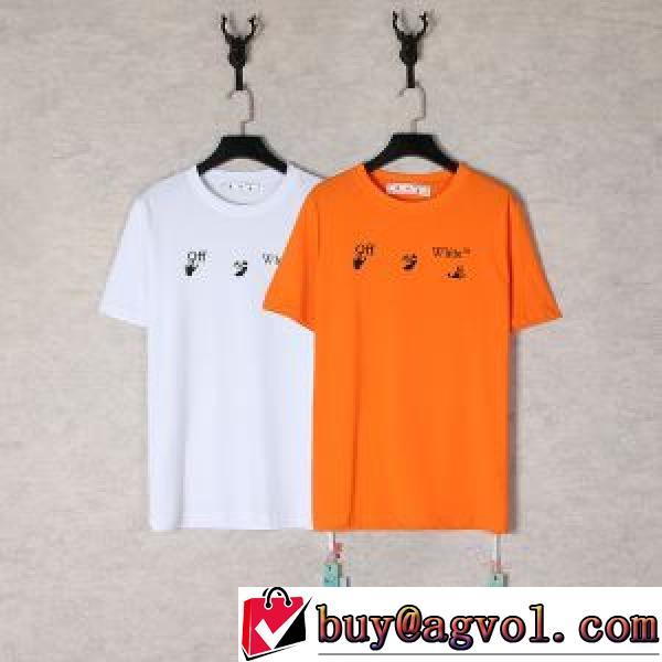 オリジナル 半袖Tシャツ お洒落な存在感 快適な着心地 2色可選 OFF-WHITE オフホワイトブランドコピー 2026新作 収縮性のある