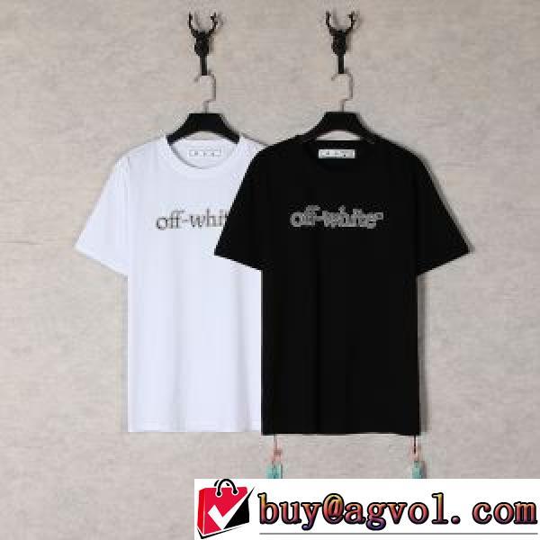 2色可選 お買い得品 2026新作 OFF-WHITE オフホワイトブランド コピー 半袖Tシャツ 高品質 着心地満点