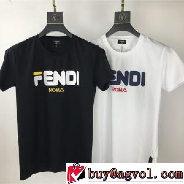フェンディスーパーコピー 激安 半袖Tシャツ デザイン性の高い ラックスした雰囲気 スタイリッシュな印象 2026新作 2色可選