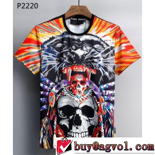 半袖Tシャツ 2026新作 オリジナル カッコいい印象を付ける 強い魅力を感じる一枚 PHILIPP PLEINスーパーコピー