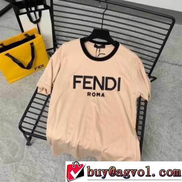 2025春夏 男女兼用 【大人気】定番商品 超目玉 半袖Tシャツ フェンディブランドスーパーコピー 流行に関係なく長年愛用できる