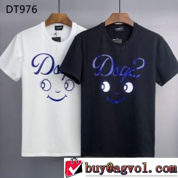 半袖Tシャツ ずっと人気♪ 2色可選 プリント ディースクエアードブランド コピー 高品質 2026新作 デザイン性の高い