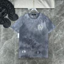 ムダな装飾を排したデザイン 半袖Tシャツ 2026春夏 3色可選 クロムハーツブランド 偽物 通販 快適な着心地