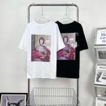 収縮性のある 2026春夏 半袖Tシャツ OFF-WHITE オフホワイトコピー ランキング商品 2色可選 優しいフィット感