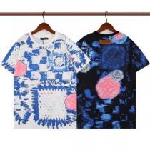 2025春夏季超人気 LOUIS VUITTONブランドコピー人気が爆発  半袖Tシャツ 2色可選ルイ ヴィトンブランドスーパーコピー