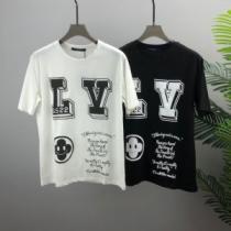 爆発的通販 2026最新入荷ルイ ヴィトンコピー ブランド 半袖Tシャツ LOUIS VUITTONブランドスーパーコピー