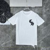 愛らしさ抜群！収縮性のある レジャー 2026春夏 半袖Tシャツ クロムハーツスーパーコピー 着回し度抜群 2色可選