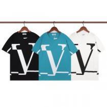 プリント 半袖Tシャツ ヴァレンティノブランド コピー 今からの季節にピッタリ！2026春夏 カジュアル 着回し度抜群 3色可選