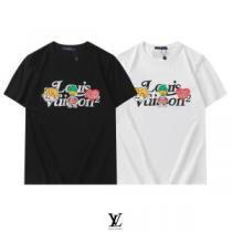 2026春夏 2色可選 ルイ ヴィトンブランド コピー スタイリッシュな印象 半袖Tシャツ 自然な肌触り 柔らかい手触り