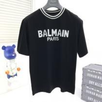 着回し度抜群 デザイン性の高い バルマンスーパーコピー 激安 2色可選 カジュアル 半袖Tシャツ ラックスした雰囲気 2026春夏
