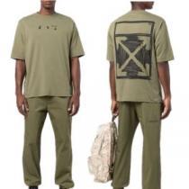 コスパ最高のプライス ラウンドネック 半袖Tシャツ 2026春夏 男女兼用 OFF-WHITE オフホワイトスーパーコピー お洒落に魅せる 2色可選