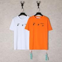 オリジナル 半袖Tシャツ お洒落な存在感 快適な着心地 2色可選 OFF-WHITE オフホワイトブランドコピー 2025新作 収縮性のある