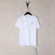 柔らかい手触り カジュアル 個性的なデザイン 2026春夏 半袖Tシャツ 吸汗性に優れ OFF-WHITE オフホワイトコピー