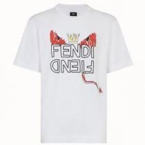2色可選 デザイン性の高い 高品質 大人気再登場 フェンディスーパーコピー 半袖Tシャツ 柔らかい手触り 2025新作